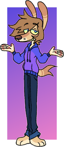 An example of the shape-slash-photo background add-on.